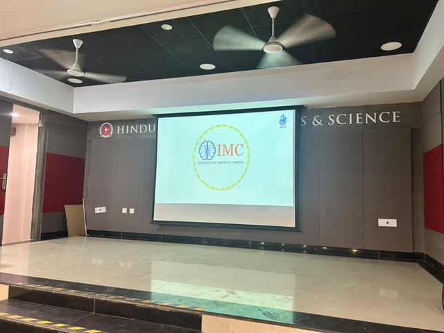 IMC medical coding orientation at Hindustan College of Arts and Science - Photo 3